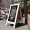 Flash Furniture White Wood A-Frame Magnetic Chalkboard Set HGWA-GDI-CRE8-754315-GG - alternate 7